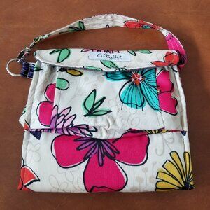 LillyBit Floral Uptown Diaper Clutch